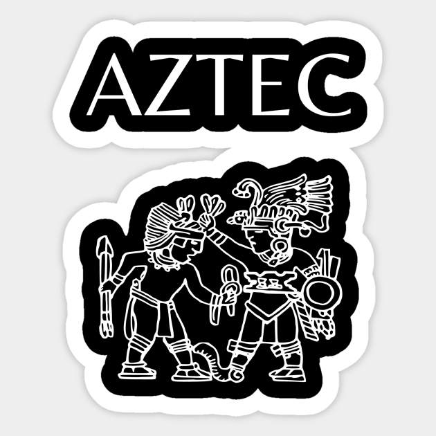 Aztec Sticker by VAS3